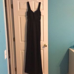 Long black dress